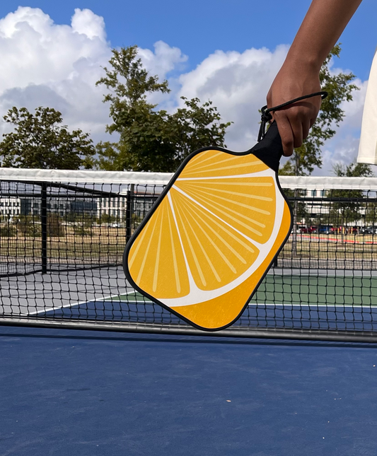 Lemon Print Pickleball Paddle