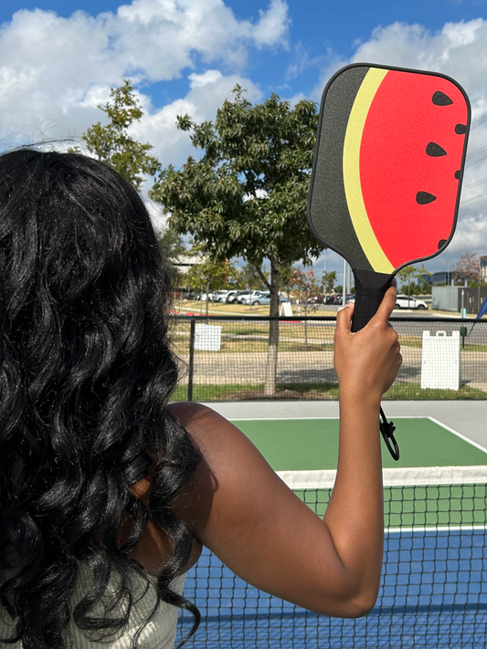 Watermelon Print Pickleball Paddle