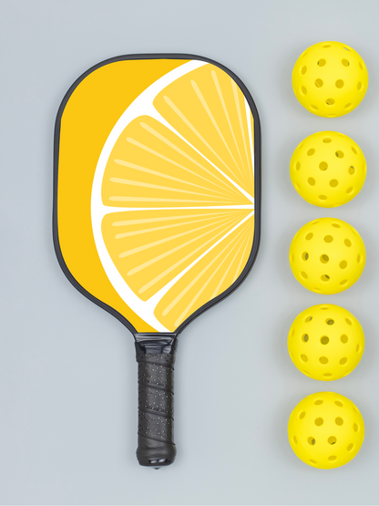 Lemon Print Pickleball Paddle